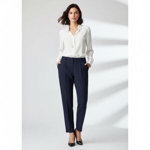St. John Navy Dress Pants Size 14